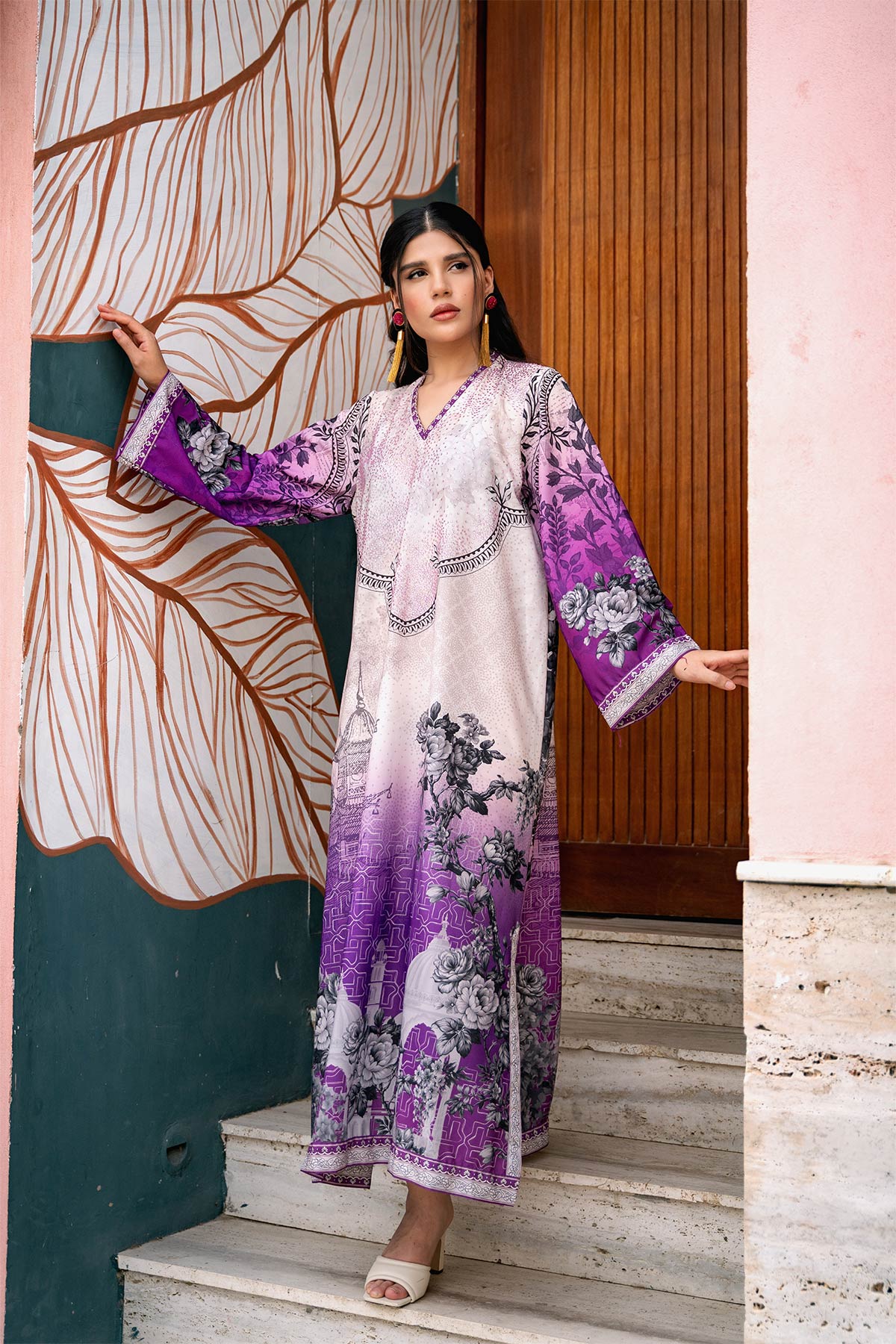 Noor Mahal - Lavender, L
